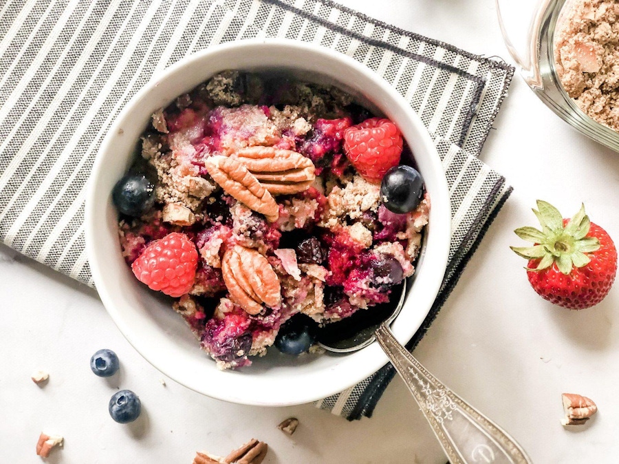 Mixed Berry Crumble The Paleo Diet®