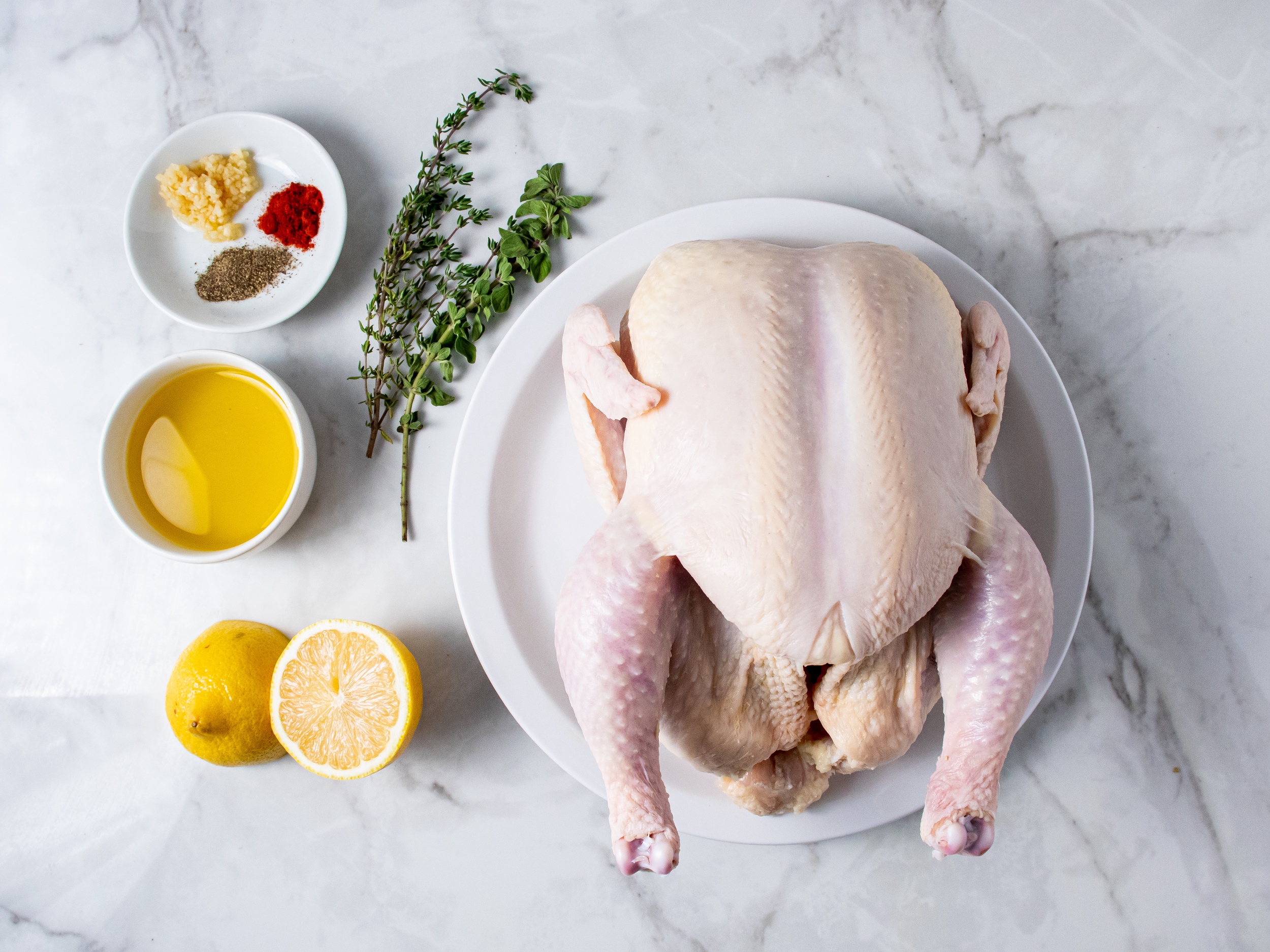 Whole Roaster Herb Chicken