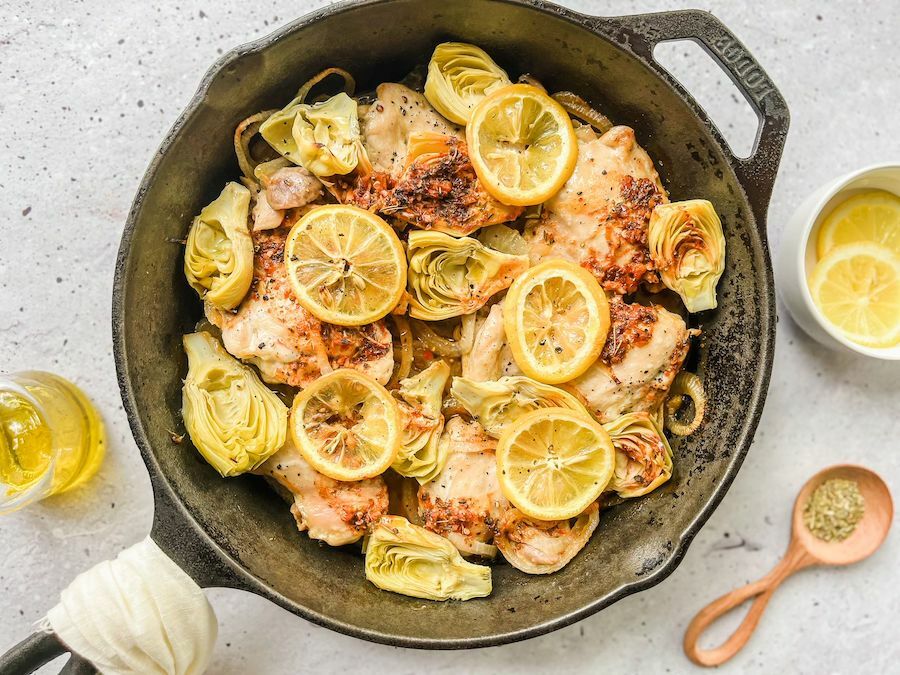 Lemon Chicken with Artichoke Hearts The Paleo Diet®